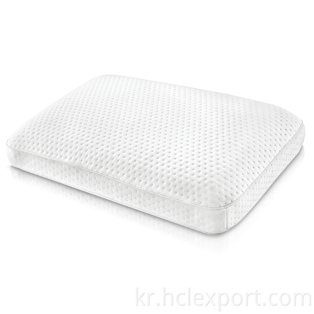 베개 메모리 폼 베개 3D 냉각 편안함 TPE 젤 수면 베개